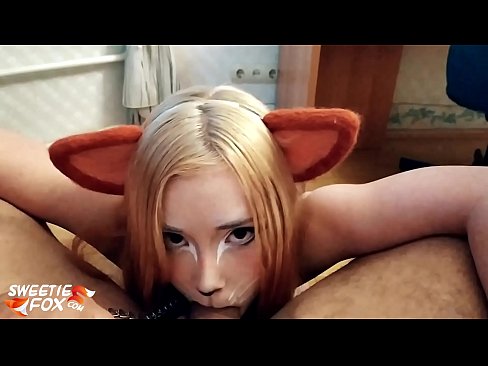 ❤️ Kitsune dîk û kum di devê xwe de dadiqurtîne ❤️❌ Vîdyoya porno li me